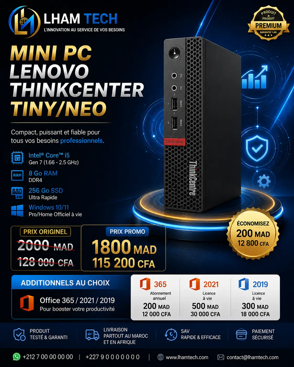 Mini PC ThinkCenter Tiny/Neo