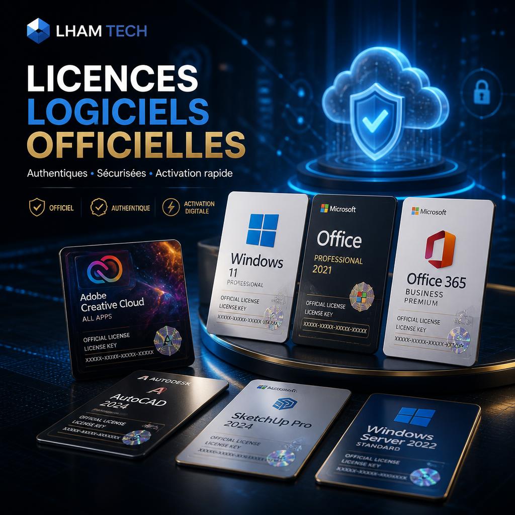LHAM TECH service Licences officielles